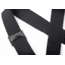StrikeMaster Surface Bibs, Charcoal Red, M, SSBCR-M
