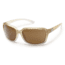 Suncloud Polarized Optics Blossom Sunglasses - Ivory Frame/Brown Polarized Polycarbonate Lens S-BOPPBRIV