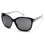 Suncloud Polarized Optics Cayenne (New) Sunglasses - Black Deco Frame, Gray Polarized Polycarbonate Lenses S-CYPPGYDC