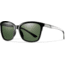 Suncloud Polarized Optics Colette Sunglasses Black/Gray Green Carbonic TLT Lenses CLPCGNBK