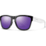 Suncloud Polarized Optics Clark Sunglasses-Black Smoke-Purple Sol-X Carbonic