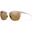 Suncloud Polarized Optics Colette Sunglasses White Fade Tortoise/Brown Carbonic TLT Lenses CLPCBRWFT