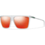 Suncloud Polarized Optics Cornice Sunglasses Matte Crystal/Red Sol-X Carbonic TLT Lenses CNPCDMMCR