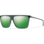 Suncloud Polarized Optics Cornice Sunglasses Matte Smoke/Green Sol-X Carbonic TLT Lenses CNPCGMMS