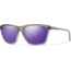 Suncloud Polarized Optics Delano Sunglasses-Smoke Split-Purple Sol-X Carbonic