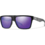 Suncloud Polarized Optics Edgewood Sunglasses-Matte Black-Purple Sol-X Carbonic