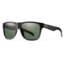 Suncloud Polarized Optics Lowdown XL-Matte Black-Polarized Gray Green