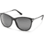 Suncloud Polarized Optics Nightcap Sunglasses-Black-Polarized Gray
