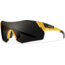 Suncloud Polarized Optics Pivlock Arena Max Sunglasses Mustard/Blackout/Ignitor/Clear Carbonic TLT Lenses ANMPCBOMST