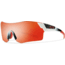 Suncloud Polarized Optics Pivlock Arena Sunglasses White Red Fade/Red Sol-X/Ignitor/Clear Carbonic TLT Lenses ANPCDMWRF