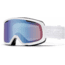 Suncloud Polarized Optics Riot Goggle-White Eclipse-Blue Sensor Mirror