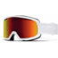 Suncloud Polarized Optics Riot Goggle-White Eclipse-Red Sol-X Mirror