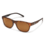 Suncloud Polarized Optics Scene Sunglasses, Blackened Tortoise S-SNPPBRBKT