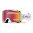 Suncloud Polarized Optics Squad Goggle-White-Red Sensor Mirror