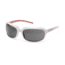 SunCloud Poppy Sunglasses with White Backpaint Frames, Gray Lenses