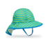 Sunday Afternoons Infant Sun Sprout Hat, Blue/Green Stripe, Infant S2F01553B51021