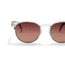 Sunski Avila Sunglasses, Cleare Tortoise Frame, Terra Fade Lens, SUN-AV-CTE