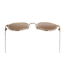 Sunski Baia Sunglasses, Champagne Frame, Amber Lens, SUN-BA-CAM