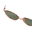 Sunski Baia Sunglasses, Copper Frame, Forest Lens, SUN-BA-COF