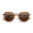Sunski Bernina Sunglasses, Desert Frame, Amber Lens, SUN-BE-DAM