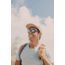 Sunski Tera Sunglasses, Black Frame, Gold Lens, SUN-TE-BKGP