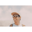 Sunski Tera Sunglasses, Black Frame, Gold Lens, SUN-TE-BKGP