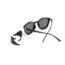 Sunski Tera Sunglasses, Black Frame, Gold Lens, SUN-TE-BKGP