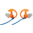 Surefire Sonic Defender Max EP5 Hearing Protectors, Medium, Orange, 1 Pair EP5-OR-MPR