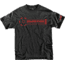 SureFire Suppressor Stamp T-Shirt - Men's, 50/50 Polyester Cotton Blend, Dark Gray, Large SST-SUP-DG-L