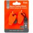 Survive Outdoors Longer Squall Whistle, 2-Pack, Orange, 0140-0012