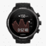 Suunto 9 Baro Watch, Titanium Case, Black Silicone Strap SS050145000