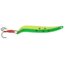 Swedish Pimple Flutter Laker Taker Spoon, 4 in, 1/4 oz, 4 in, Yellow/Green, 9016FROG