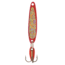 Swedish Pimple Jigging Lure, 1/4oz, 1-3/4 in, Red Ice, 4REDICE