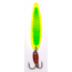 Swedish Pimple Jigging Lure, 1/4oz, 1-3/4 in, Yellow Scale, 4YELLOWSCA