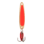 Swedish Pimple Jigging Lure, 1/4oz, 1-3/4 in, Fluorescent Orange/Gold, 4FOG