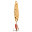 Swedish Pimple Jigging Lure, 1/4oz, 1-3/4 in, Hammered Gold, 4AG