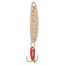 Swedish Pimple Jigging Lure, 1/4oz, 1-3/4 in, Hammered Nickel, 4AN