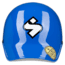 Sweet Protection Strutter Helmet, Race Blue, Small/Medium, 845091RBLUESM