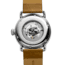 Szanto Automatic Officer Watches, Ivory Dial, Black Strap, Steel, One Size, SZ 6305E