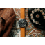 Szanto Heritage Aviator Watches, Black Dial, Tan Strap, Gun Gray, One Size, SZ 2757