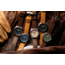 Szanto Heritage Aviator Watches, Green Dial, Brown Strap, Steel, One Size, SZ 2755