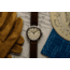 Szanto Heritage Aviator Watches, Ivory Dial, Brown Strap, Steel, One Size, SZ 2752