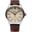 Szanto Heritage Aviator Watches, Ivory Dial, Brown Strap, Steel, One Size, SZ 2752
