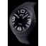 Szanto Icon Frank Stephenson Cosmos Watches, Black Dial, Black Strap, Black, One Size, IC-FS-9001