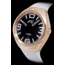 Szanto Icon Frank Stephenson Cosmos Watches, Blue Dial, White Strap, Rose Gold, One Size, IC-FS-9005