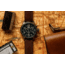 Szanto Pilot Watches, Black Dial, Brown Strap, A. Gold, One Size, SZ 4552