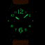Szanto Pilot Watches, Black Dial, Tan Strap, Black, One Size, SZ 4551