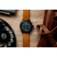 Szanto Pilot Watches, Black Dial, Tan Strap, Black, One Size, SZ 4551