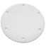 T-H Marine Designer Series Screw Down Deck Plate, Black, 6in, DSSDP-1-2-DP