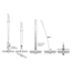 T-H Marine Toggle Anchor Set, BE-HA-54380-DP